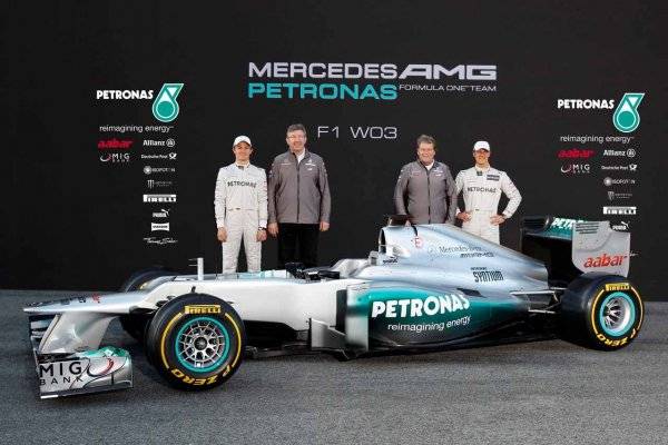 Формула-1 2012. Представляем участников. Mercedes AMG Petronas