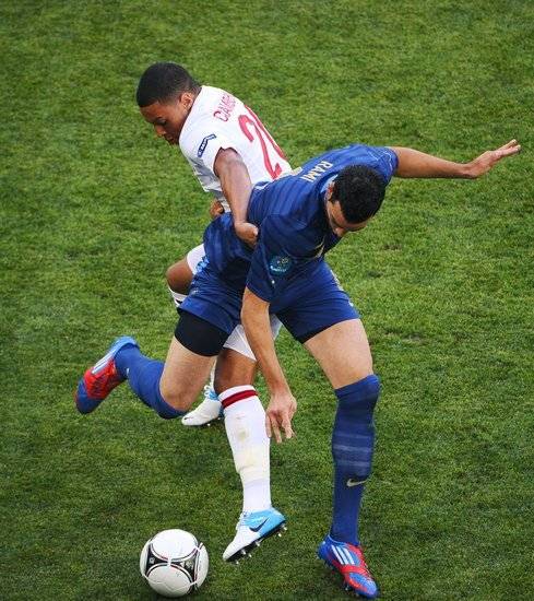 ЕВРО-2012: В группе D Франция и Англия начали с ничьи