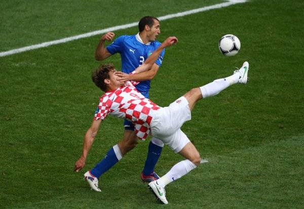 ЕВРО-2012: Итальянцы упускают победу в матче с хорватами