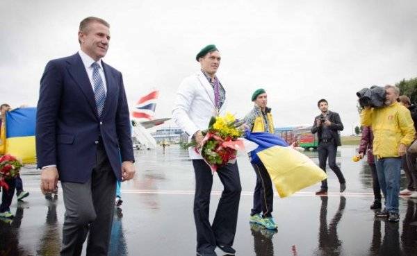 Олимпиада-2012: Встреча украинских героев