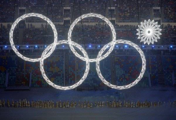 Первые конфузы открытия Олимпиады-2014