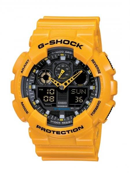 G-Shock: желтая радость спортсменов, и не только